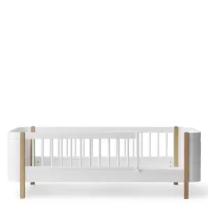 Oliver Furniture Wood Mini+ Juniorseng Hvid/Eg