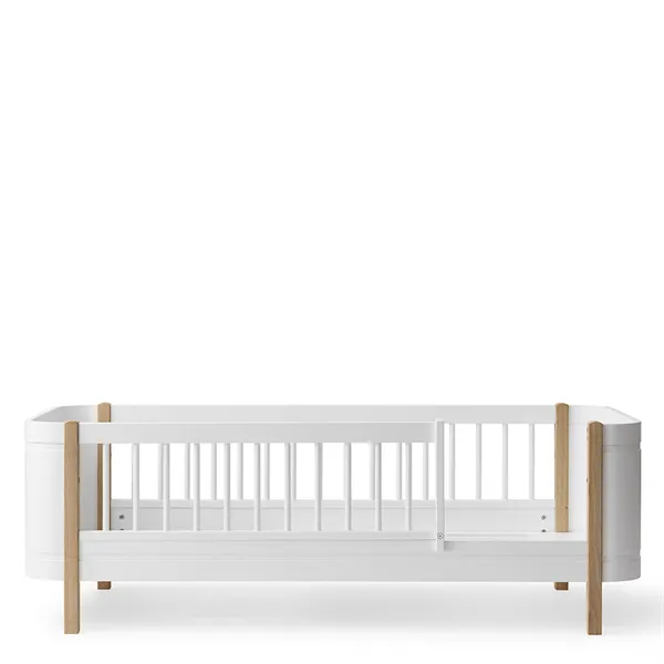 Oliver Furniture Wood Mini+ Juniorseng Hvid/Eg