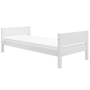 Flexa Enkeltseng - White - 210x101x66,5 cm - Hvid