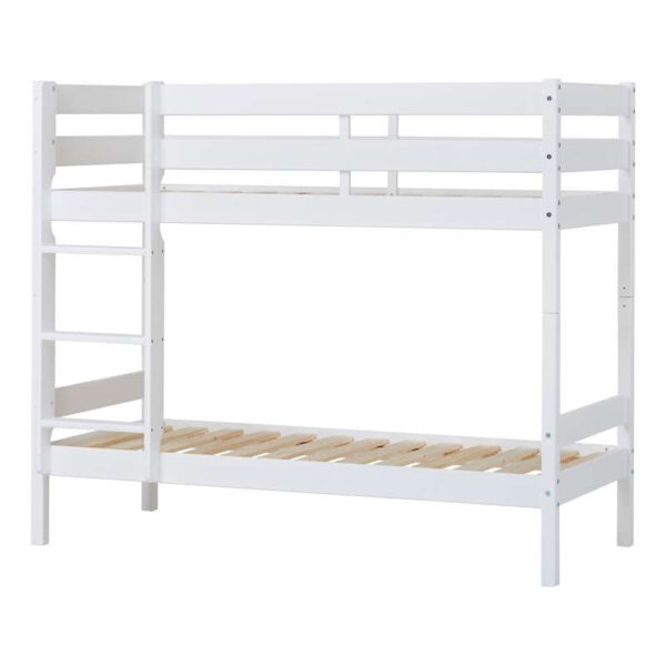 Hoppekids ECO Comfort - Køjeseng - Flere Størrelser - Hvid