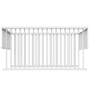 Sebra Tremmer - Yomi - 124x70x31 cm - Hvid