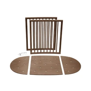 Sleepi V3 Seng ombygningssæt - warm brown